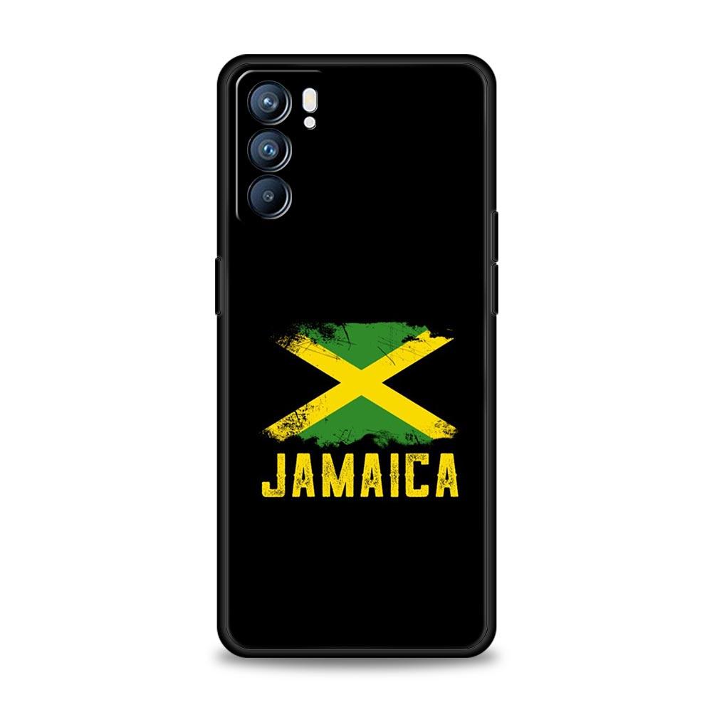 Чехол для телефона Oppo Reno13 Reno12 Reno11 F Reno10 Pro A54 A53 A95 A76 A74 A57 A98 A80 A79 5G A78 4G Обложка Национальный флаг Ямайки