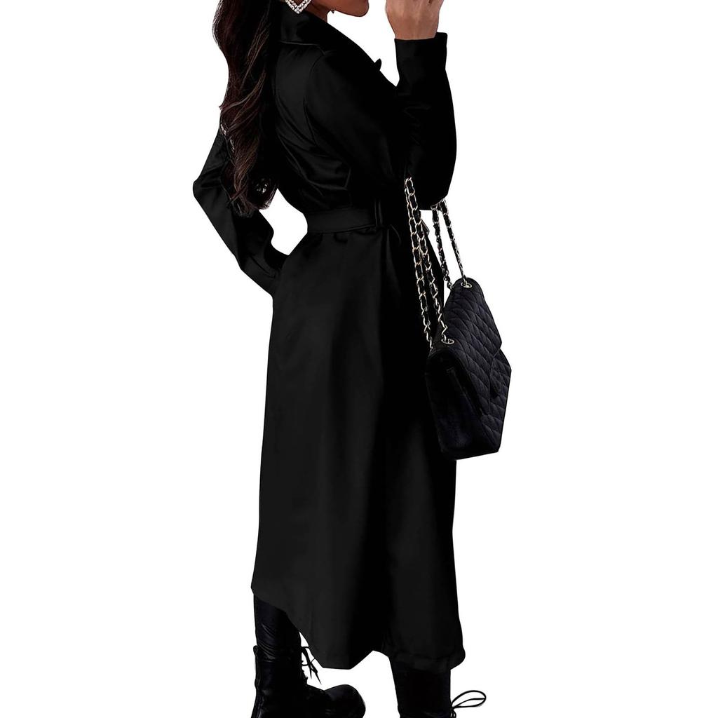 Женские куртки на пуговицах осень повседневная ветровка пальто куртка верхняя одежда с карманами