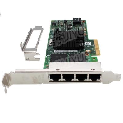 Сетевая карта PCI-E I350-T4 с 4 гигабитными портами Ethernet