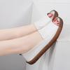 Эластичные одинарные туфли женские ретро литературные повседневные туфли мягкая подошва мягкая поверхность удобные на одной педали