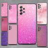 FHNBLJ Золотой Розовый Блестящий Чехол для Телефона Для Samsung S25,S24,S21,S22,S23,S30,Ultra,S20,Plus,Fe,Lite,Note,10,9,5G Черный Чехол