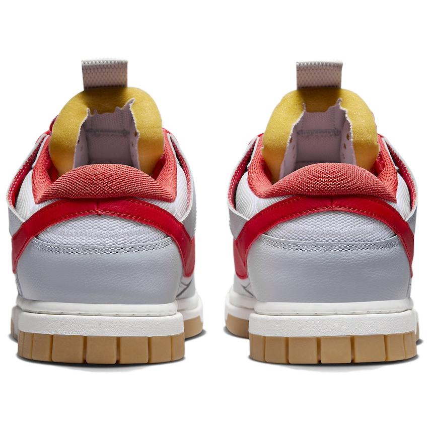 Nike Кроссовки Air Dunk Jumbo Ultraman для мужчин Белые Светло-малиновые Чисто-платиновые DV0821-102