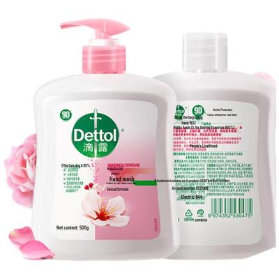 Dettol Цветочный Увлажняющий Антибактериальный Гель для Мытья Рук Упаковка