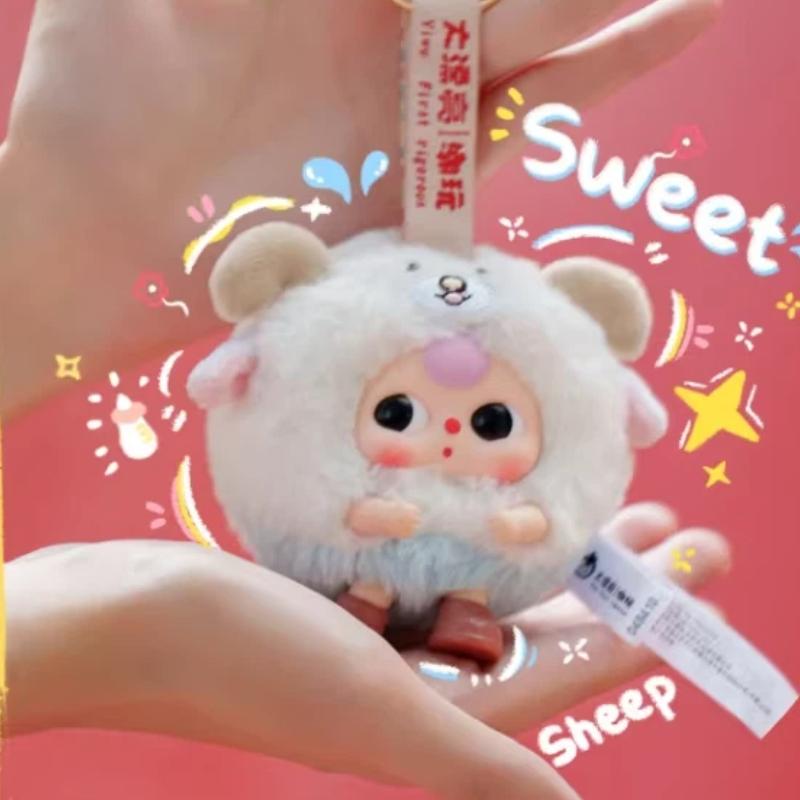 Wasan Sui Tuan Tuan Beast Plush Blind Box Full Set 9 Styles With 1 Hidden Style Cute Stuffed Doll Pendant Trendy Toy Girls Gift