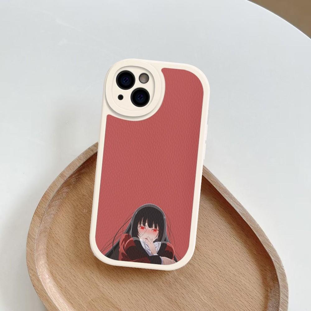 Японское аниме Kakegurui Jabami Yumeko Чехол для телефона Жесткая кожа Для iPhone 16 13 12 Mini 11 14 Pro Max Xs X Xr 7 8 Plus Fundas
