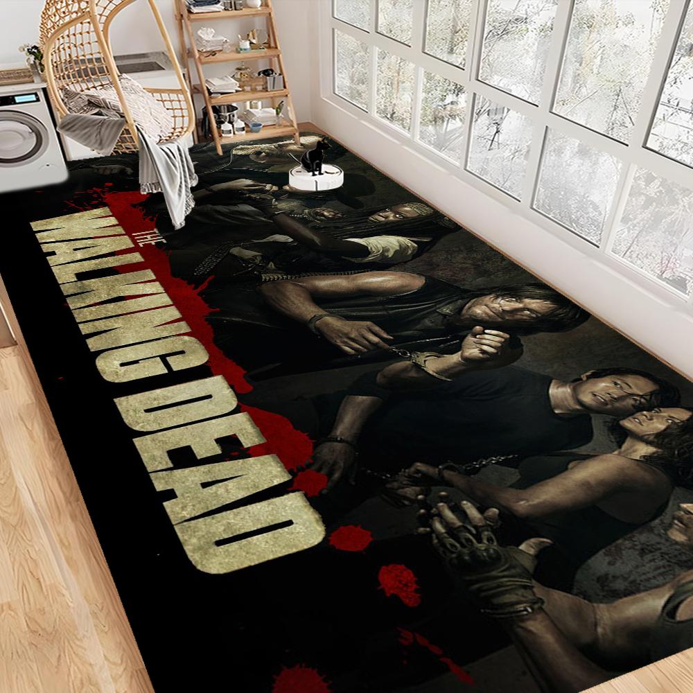The Walking Dead Bathroom Mat Anti-slip Absorb Water Long Strip Cushion Bedroon Mat Hotel Decor Mat
