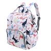 Insular Backpack Large Capacity Waterproof Carousel Type Diaper Maternity Bag for Outdoor