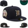Detroit Tigers Size Cap, Closed Hat, Baseball Cap, Sun Visor, Embroidered Hat, Multi-Color.