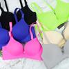 Sexy Push Up Bra Seamless Wireless Bras for Women Deep V Bralettes Comfortable Solid Color Underwear Intimate Ladies Lingerie