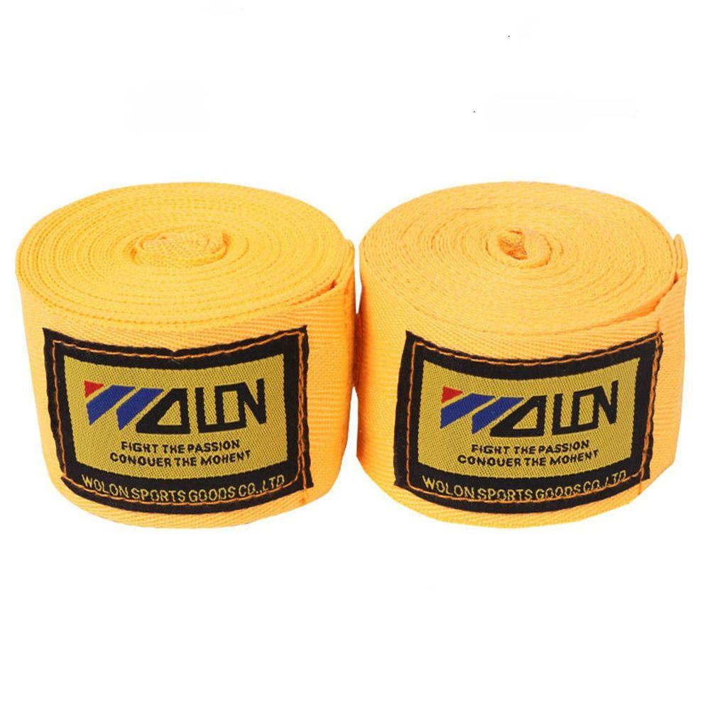 2 рулона боксерских бинтов для ММА, спортивные ремни, боксерские бинты, боевая защита, разноцветные