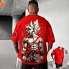 2026 New Summer Dragon Ball 40th Anniversary Son Goku Anime Printed T-shirt Super Size Casual Streetwear Unisex Y2k