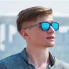 New Men's Sunglasses Men Small Frame Square Fashion Sun Glasses Outdoor Driving P Eyewear UV400 Oculos De Sol