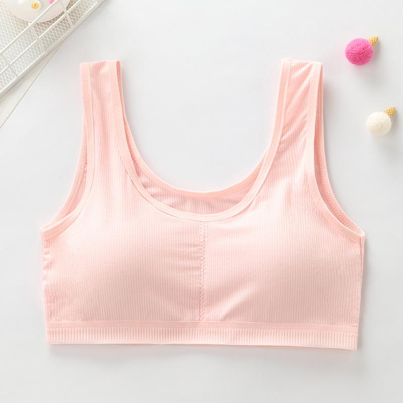 Нижнее белье для девочек, детский спортивный бюстгальтер для школьников младших классов, жилет для девочек