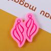 Necklace Charm DIY Jewelry Ear Studs Earrings Mold Keychain Pendant Silicone Mold Epoxy Resin Mold