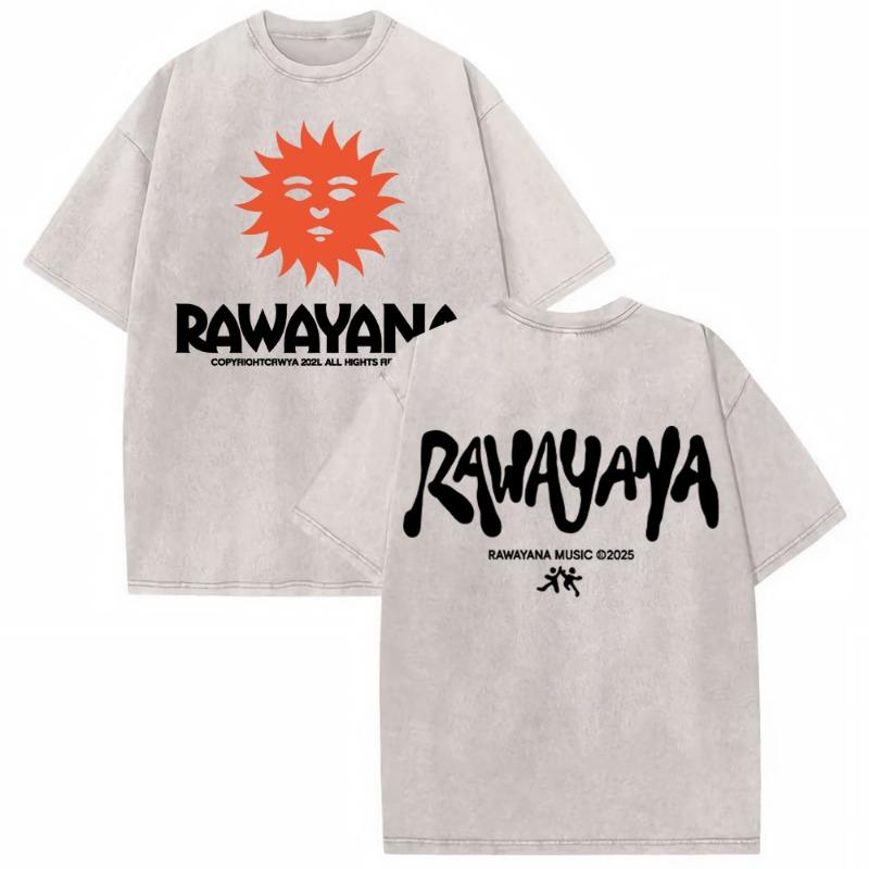 Rawayana Se Viene Cositas Lyrics Print T Shirt Women Fashion Hip Hop Streetwear T-shirts Casual Cotton Short Sleeve T Shirts