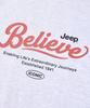JEEP Футболка с коротким рукавом с треснутым логотипом Jeep Believe (Jr5Tsu162Mw)