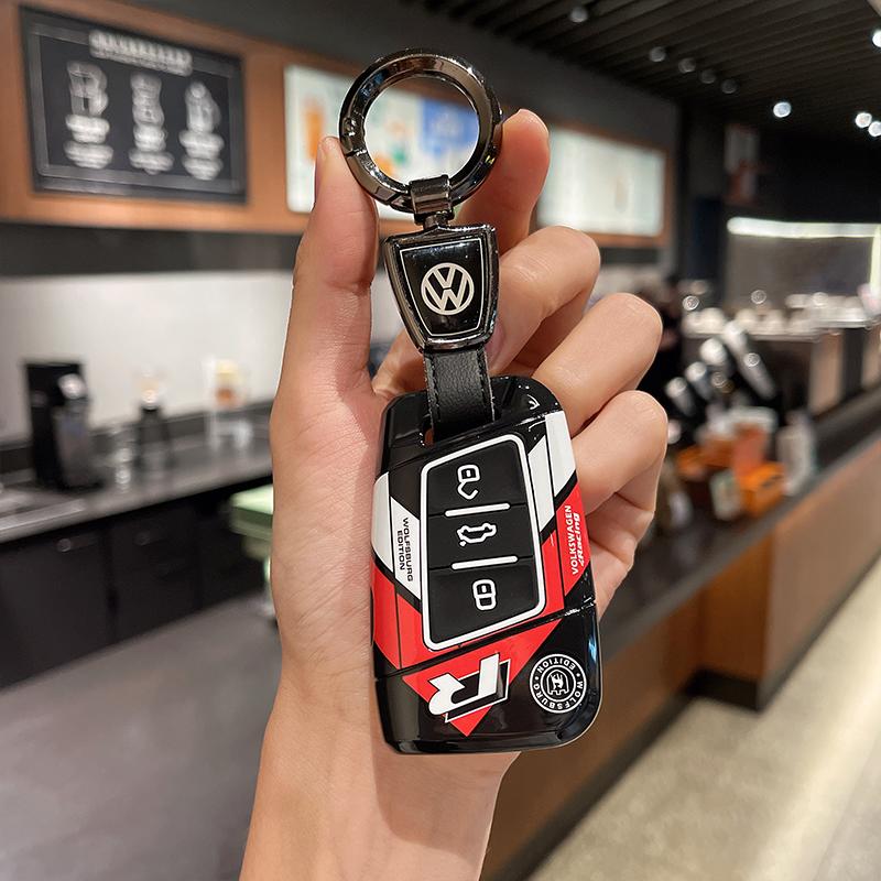 Чехол-брелок для ключа автомобиля в стиле VOLKSWAGEN VW Для VW Volkseagen Passat B8 Magotan Для Skoda Superb A7 Kodiaq Seat