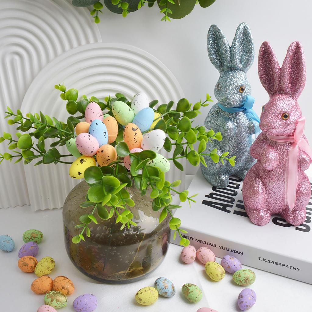 Artificial Plant Easter Egg Cuttings Random Color Easter Decorations