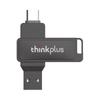 Lenovo Thinkplus MU233 256GB 128GB 64GB 32GB USB3.2+Type-C Dual-port U Disk Rotatable Metal USB Flash Drive High-speed Transmission U Disk