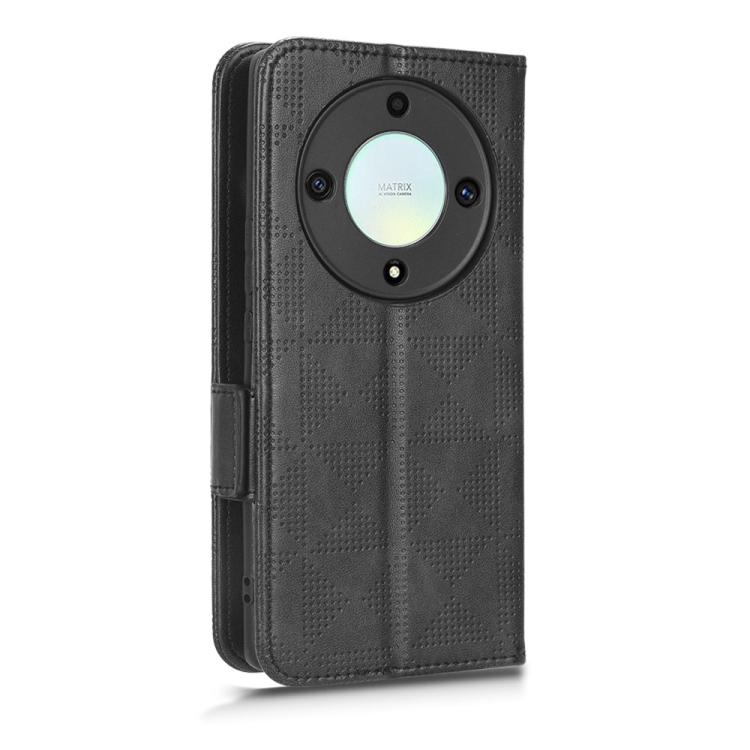 For Honor X40 5G / X9a 5G / Magic5 Lite 5G Symmetrical Triangle Leather Phone Case