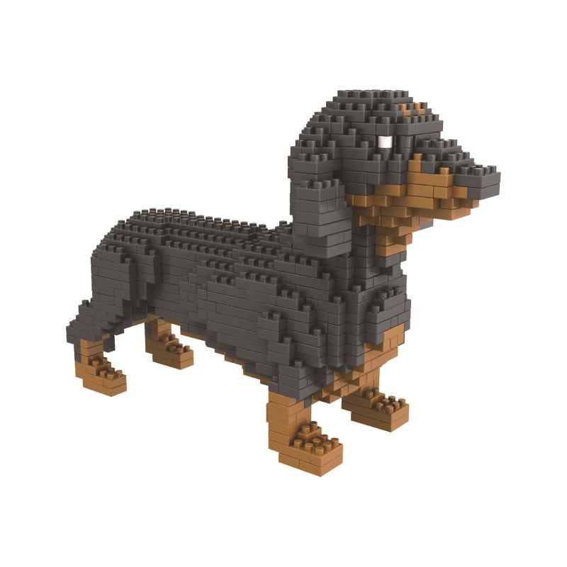 Or Poodle Poodle Dog Figure To Assemble With Nanoblocks Pieces Toys Children