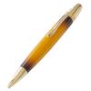 Luminio Ballpoint Wooden Jetstream Thick Premium Premium Sunburst Made In Handcrafted by Like an Instrument with Mitsubishi Jet Refills Pen, Barrel,