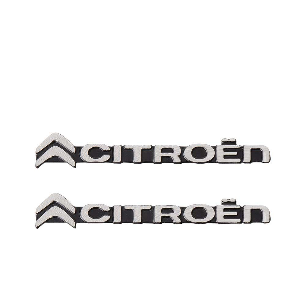 3D Aluminum Auto Badge Car Audio Stickers For Citroen C4 C3 C5 C1 C2 Berlingo Celysee Cactus Picasso Saxo Accessories Styling