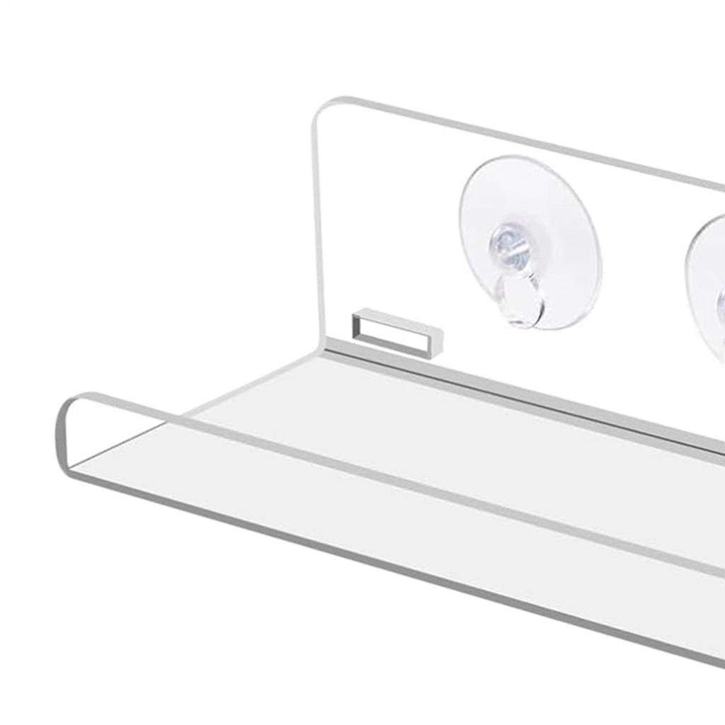 Полка для растений на окно 2 шт. Присоска Прозрачная подставка для цветочных горшков Стеллаж для комнатных растений Для дома Квартиры Любителей природы