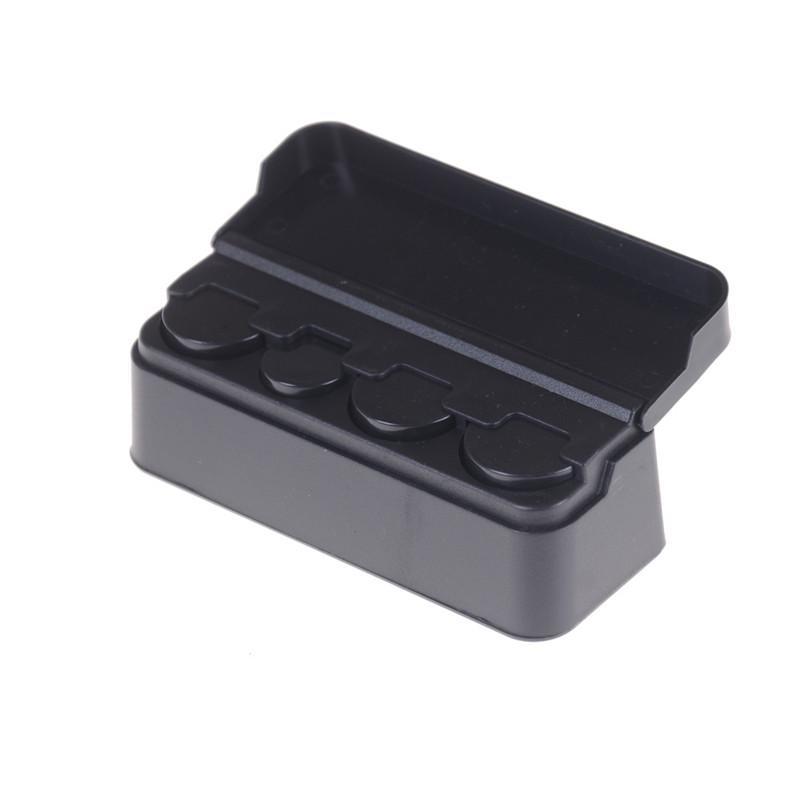 Coin Changer Dispenser Plastic Coin Storage Box Wallet Organizer Holder