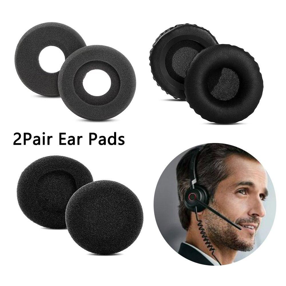 2Pair Soft Foam Pad Headset Headphones Accessories Ear Pads Earbuds Cover Ear Cushion