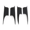 4PCS Front Door Inner Handle Pull Carrier Cover For BMW 7 F01 F02 2008-2015