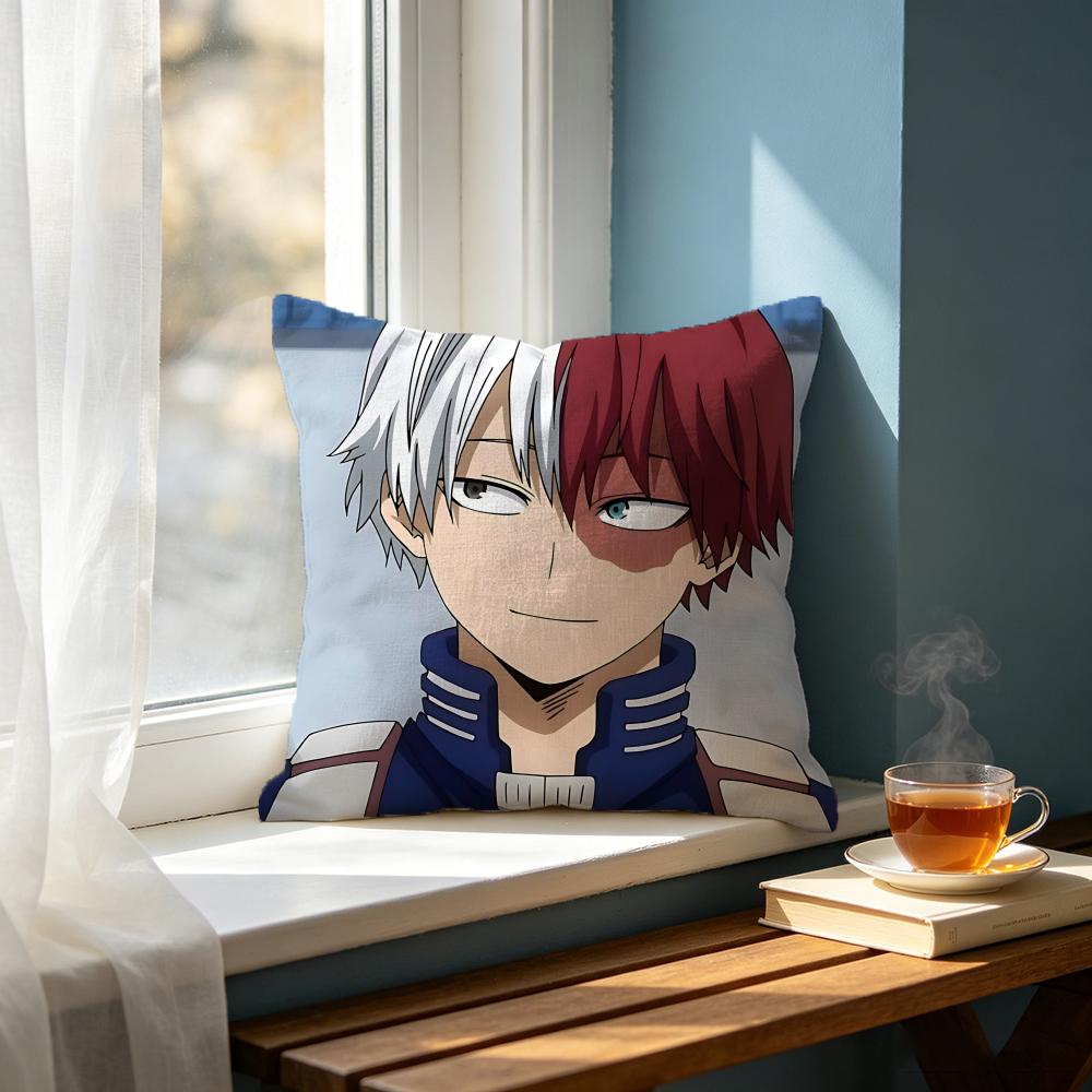 Anime SShoto Todorokied Cushion Cover Cushion Cover Set Pcs x x x Pillowcase Decorative Sofa Home Decor