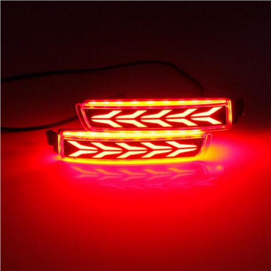 Rear Bumper Fog light decoration lamp led brake for Nissan Sentra 2013-