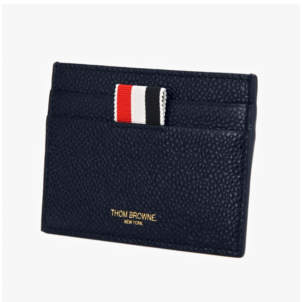 Tom Brown Faw035a 00198 415 Pebble Grain Three Line Tab Card Holder