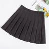 Японская шерстяная короткая юбка, плиссированная юбка, женская осенне-зимняя клетчатая юбка трапециевидной формы с высокой талией, юбка больших размеров