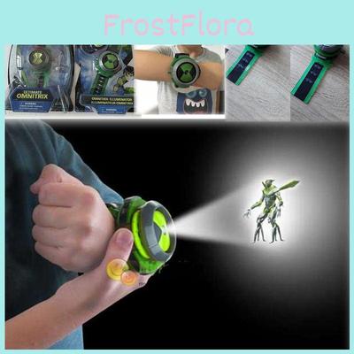 Ben10 Проекционные часы Омнитрикс Высококачественная детская игрушка с регулируемым ремешком и функцией вращения