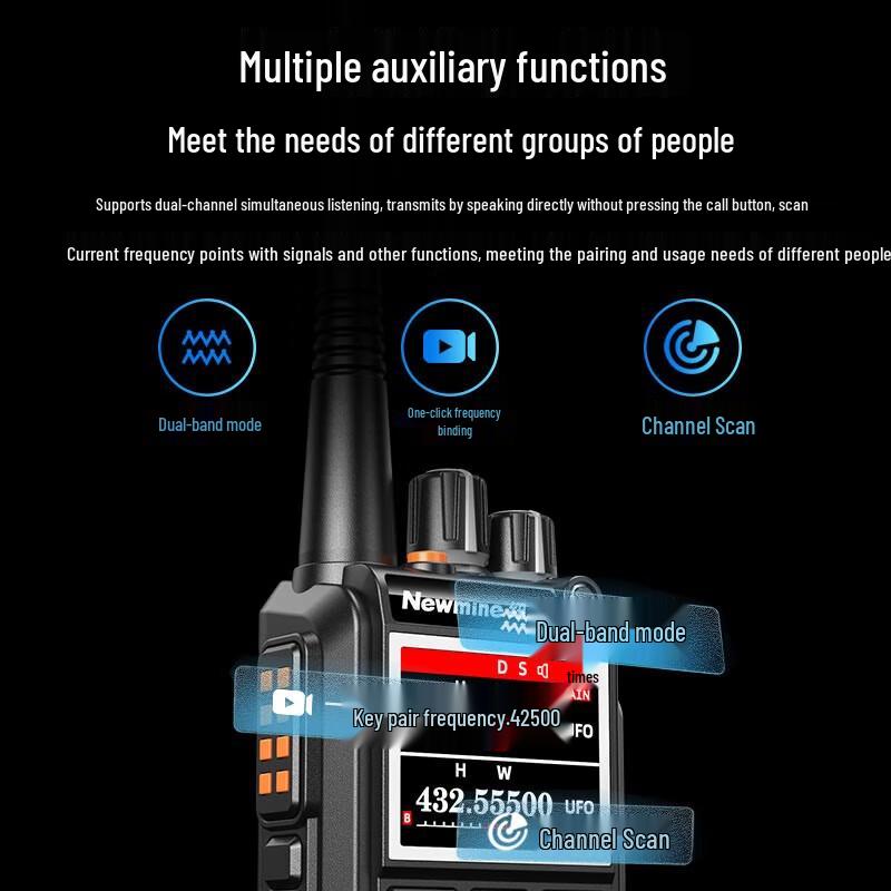 Полнодиапазонная любительская рация Newmine UV8900 (Китайская версия)