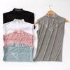Lace Vest Women's Ribbed Modal Loose Sleeveless Solid Color Top, Base Shirt Plus Size Summer Trend