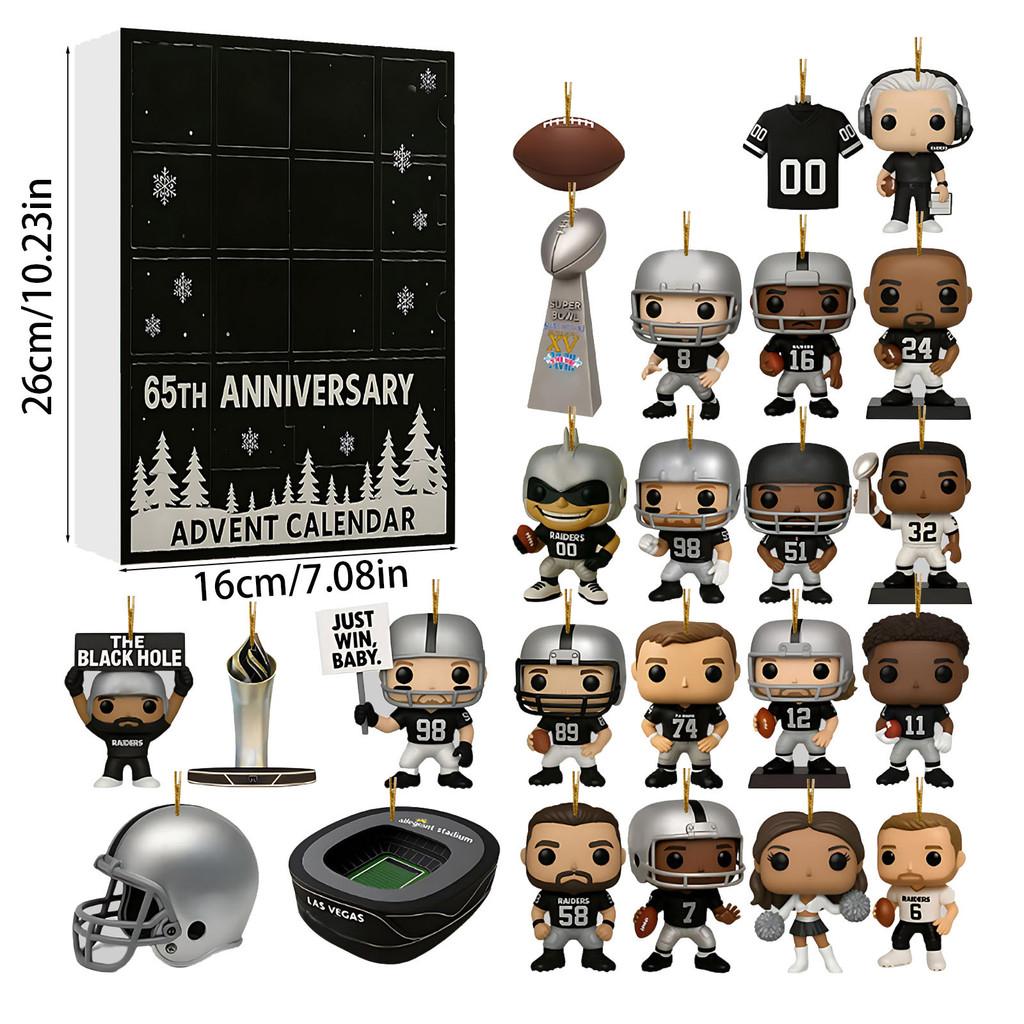 Арсенал Ливерпуль Футбол Акриловый Рождественский Блайнд Бокс Украшение на Елку с Мультяшными Персонажами для Праздничного Декора