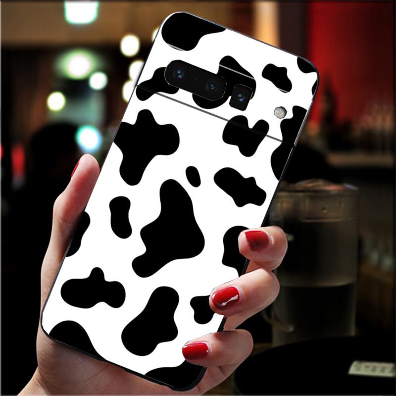 Cow Print Phone Case For Google Pixel 10 Pro 9 Pro XL 9A 8 7 6 Pro Pixel 8A 7A 6A Pixel 8 7 6 5
