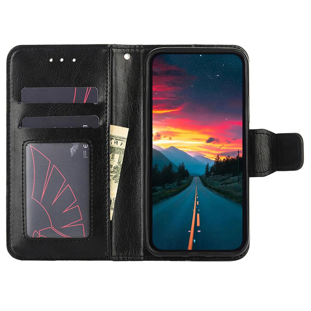 Protective Cover for Honor Magic5,PU Leather Anti-Drop Phone Wallet Case with Stand