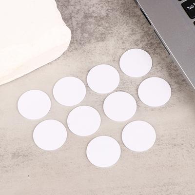 5 шт перезаписываемых черно-белых Ntag215 NFC круглых монет 504 байта смарт-карты Ntag215 этикетки 25 мм для NFC телефон игры