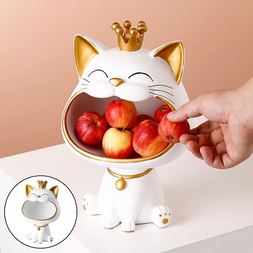 Фигурка, Смола, Животное, Ключница, Хранение, Держатель, Настольный, Конфеты, Закуски, Органайзер, Для Домашнего Декора