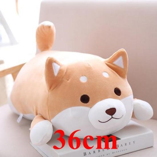 1pc Lovely Fat Shiba Inu & Corgi Dog Plush Toys Stuffed Soft Kawaii Animal Cartoon Pillow Dolls Gift for Kids Baby Children