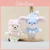 Plush Christmas Bear Keychain With Hat Pp Cotton Stuffed Toy For Gift Kids
