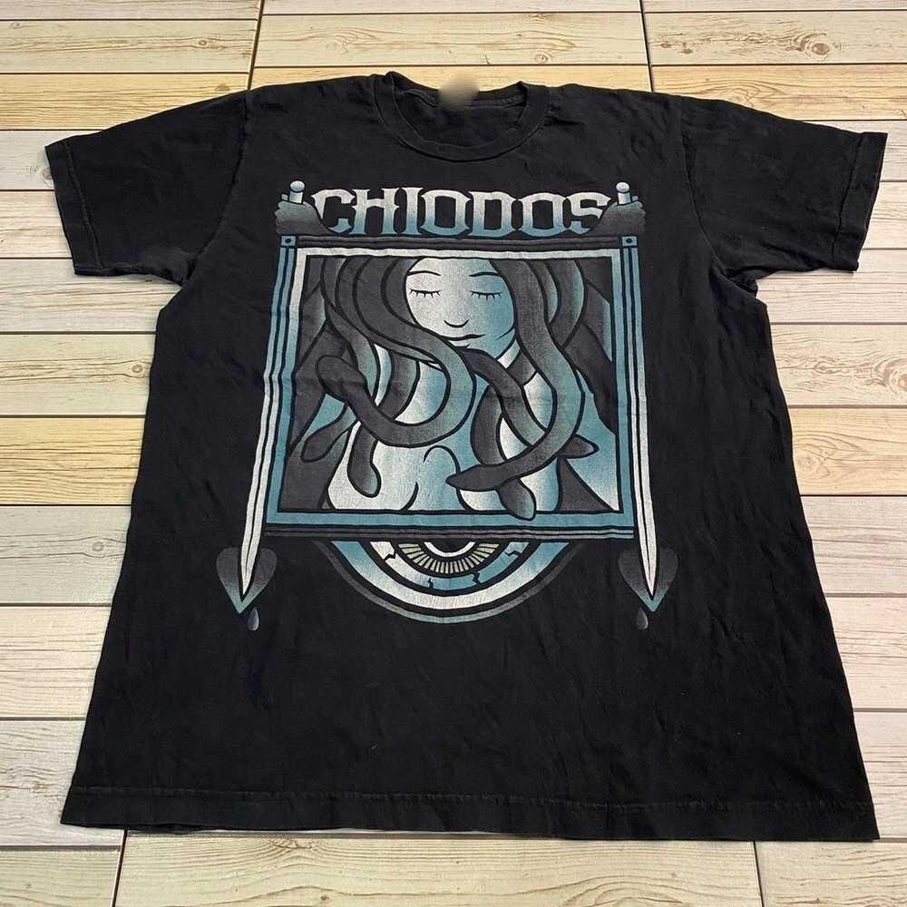Винтажная футболка Chiodos Emo Band Tour Унисекс Футболка Все размеры от S до 5XL Унисекс Футболка