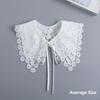 Lace Hollow Collar Detachable Shawl Decoration New Fake Collar  Women