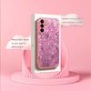 Изысканные узоры Чехол для телефона для Samsung Galaxy S26 S25 S24 S23 S22 FE Ultra Plus Встроенное стекло ощущение голой панели Женский стиль