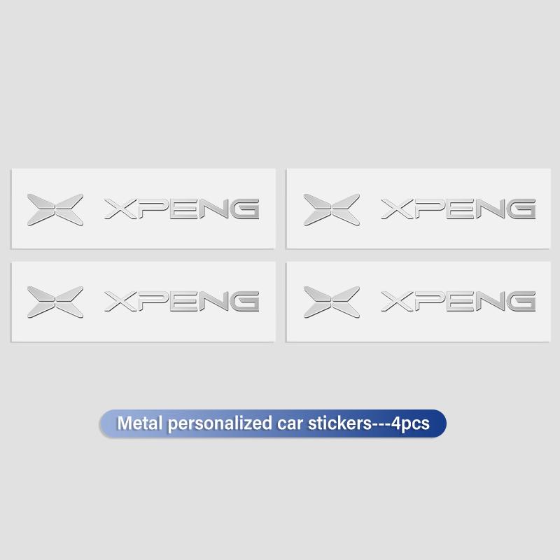 For Xiaopeng 3D Car Logo Metal Stickers Auto Interior Decal Decoration Accessories Xpeng G6 G7 G9 X9 P7 P7i P5 MONA M03 G3 G3i