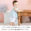 Romper Short Sleeve Combi 80 Little Mirabelle Made In Japan [Baby Castle]